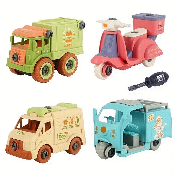 Learning Educational Activity Truck Screw Driver Tool Set toy