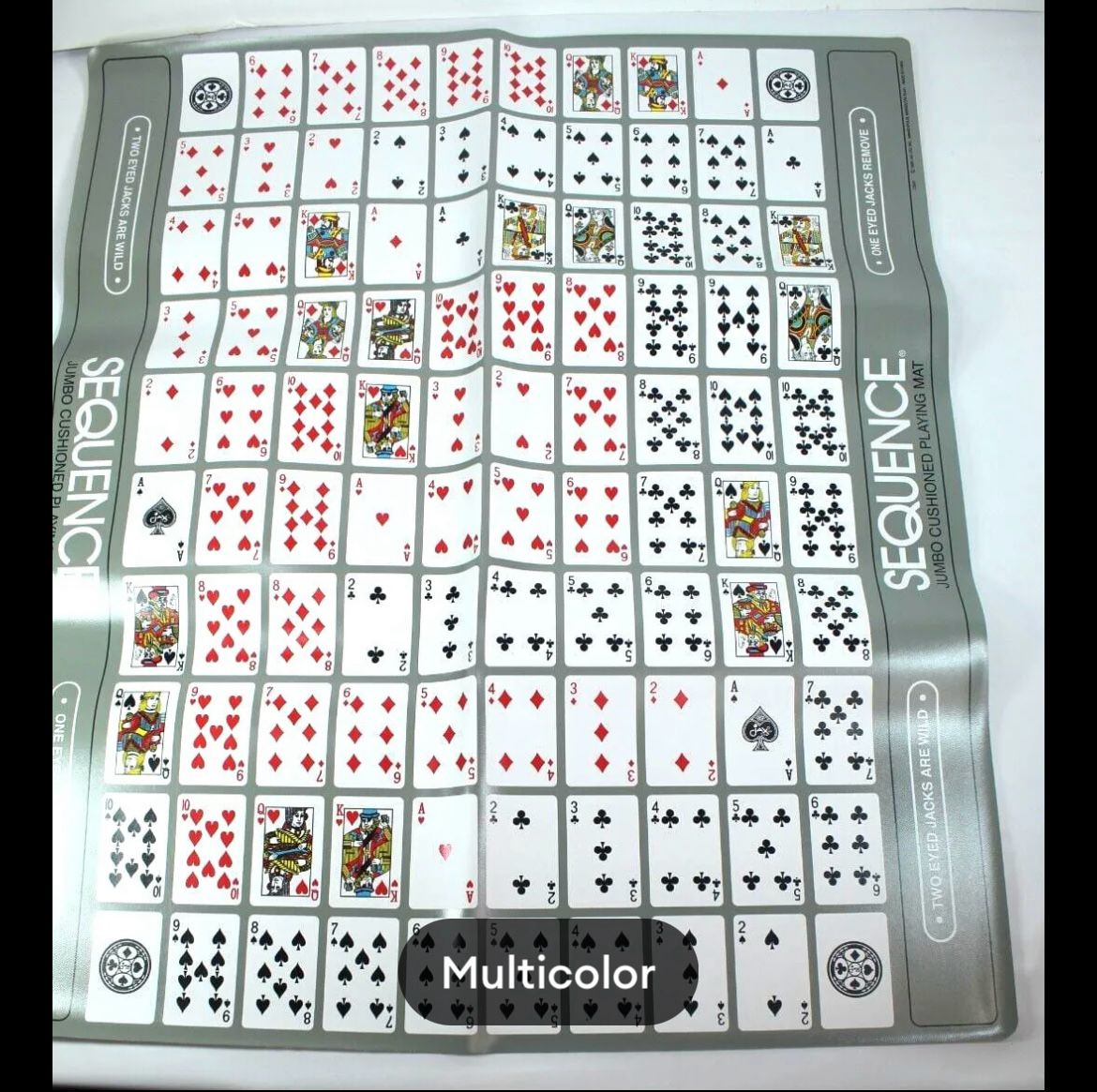 Jumbo Sequence Board Game.