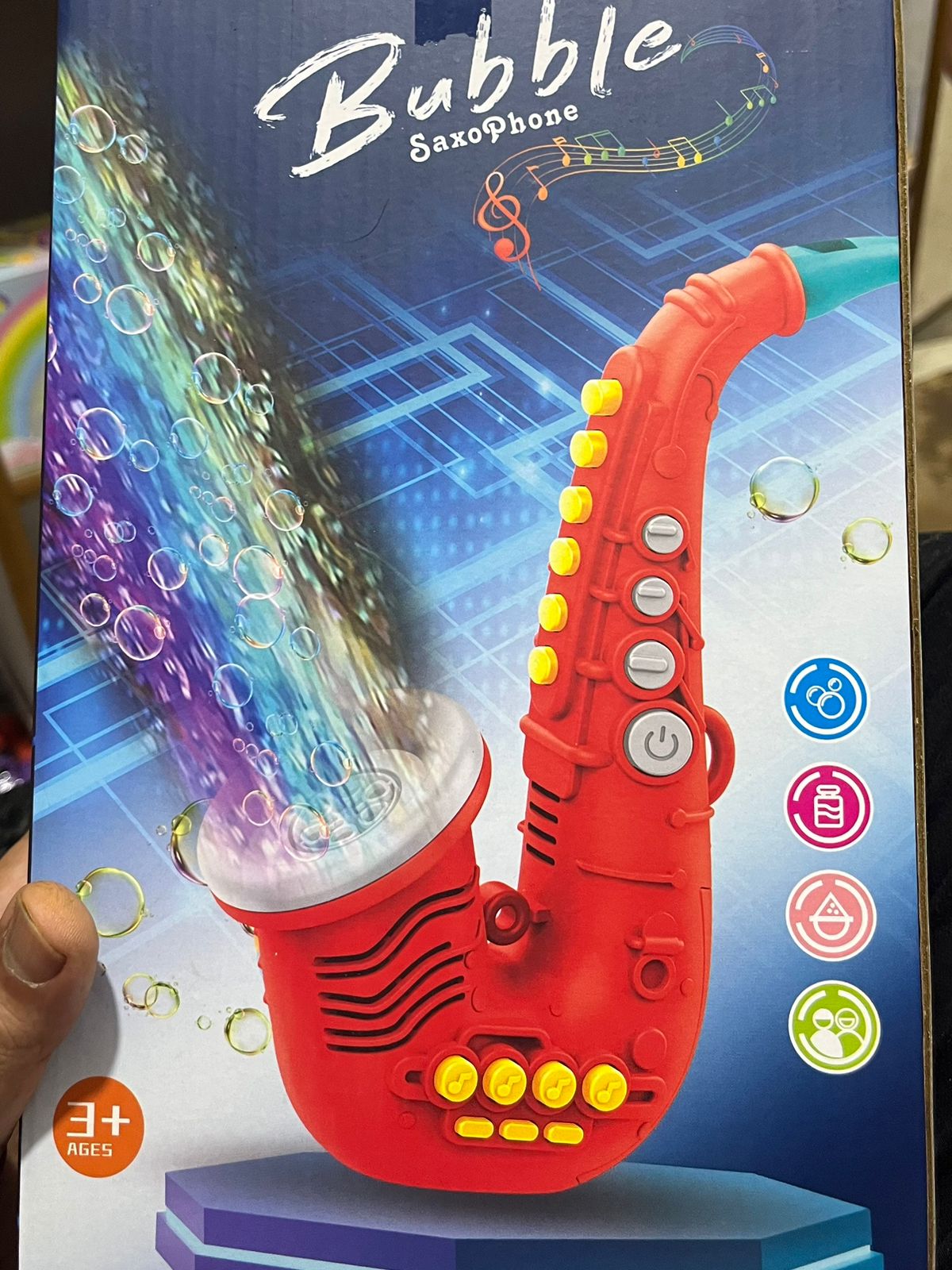 Saxo Phone bubble Shooter With Light&amp;Sound.